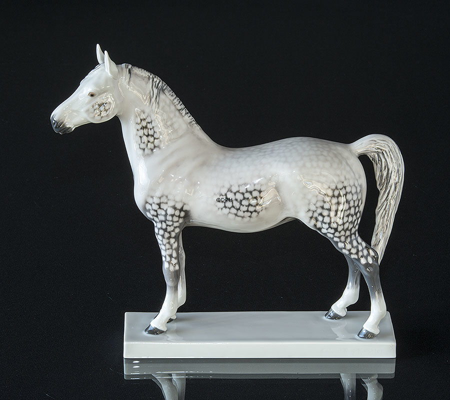 Araber Pferd, Bing & Gröndahl Pferd Figur Nr. 2271