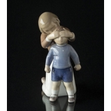 Überraschung, Kinder spielen, Bing & Gröndahl Figur Nr. 2301