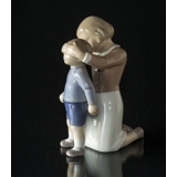 Überraschung, Kinder spielen, Bing & Gröndahl Figur Nr. 2301