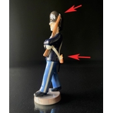 Wächter, Bing & Gröndahl Figur Nr. 2342  (Hinweis mit Fehlern - Siehe Bilder mit roten Pfeilen usw.)