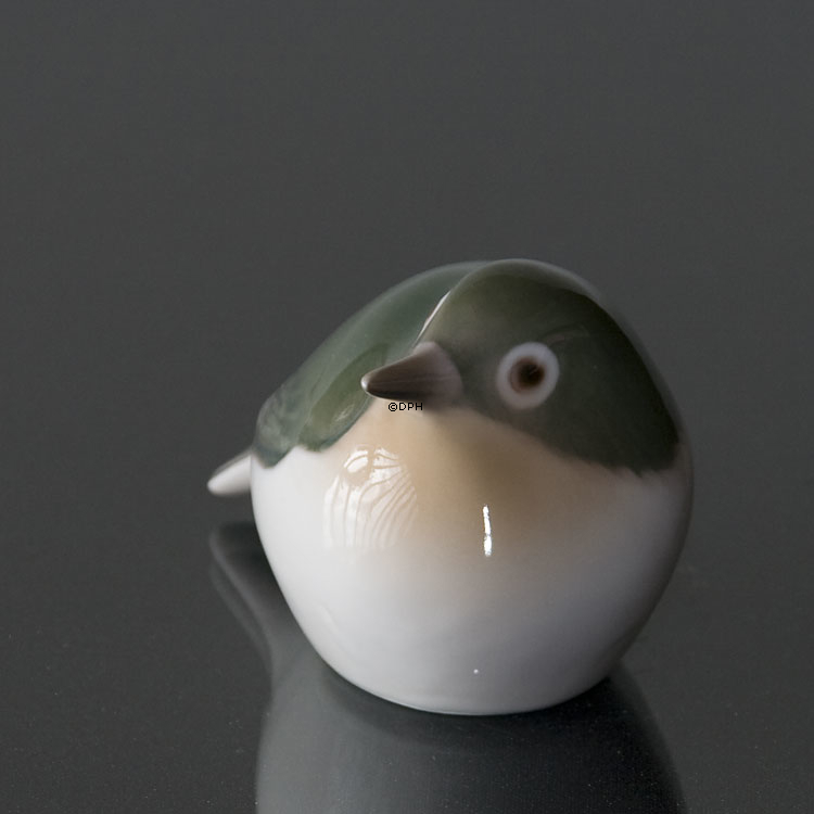 Brillenvogel, Bing & Gröndahl Vogelfigur Nr. 2347