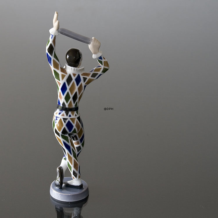 Harlekin, Bing & Gröndahl Figur Nr. 487 oder 2354