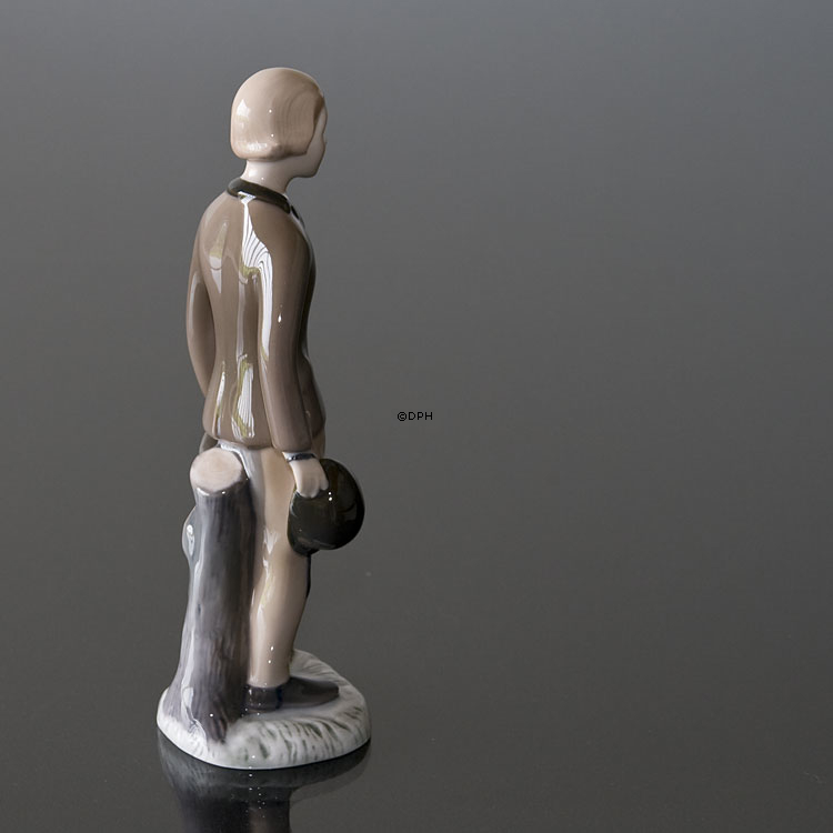 Reiter, Mädchen im Reitkleidung, Bing & Gröndahl Figur Nr. 2369