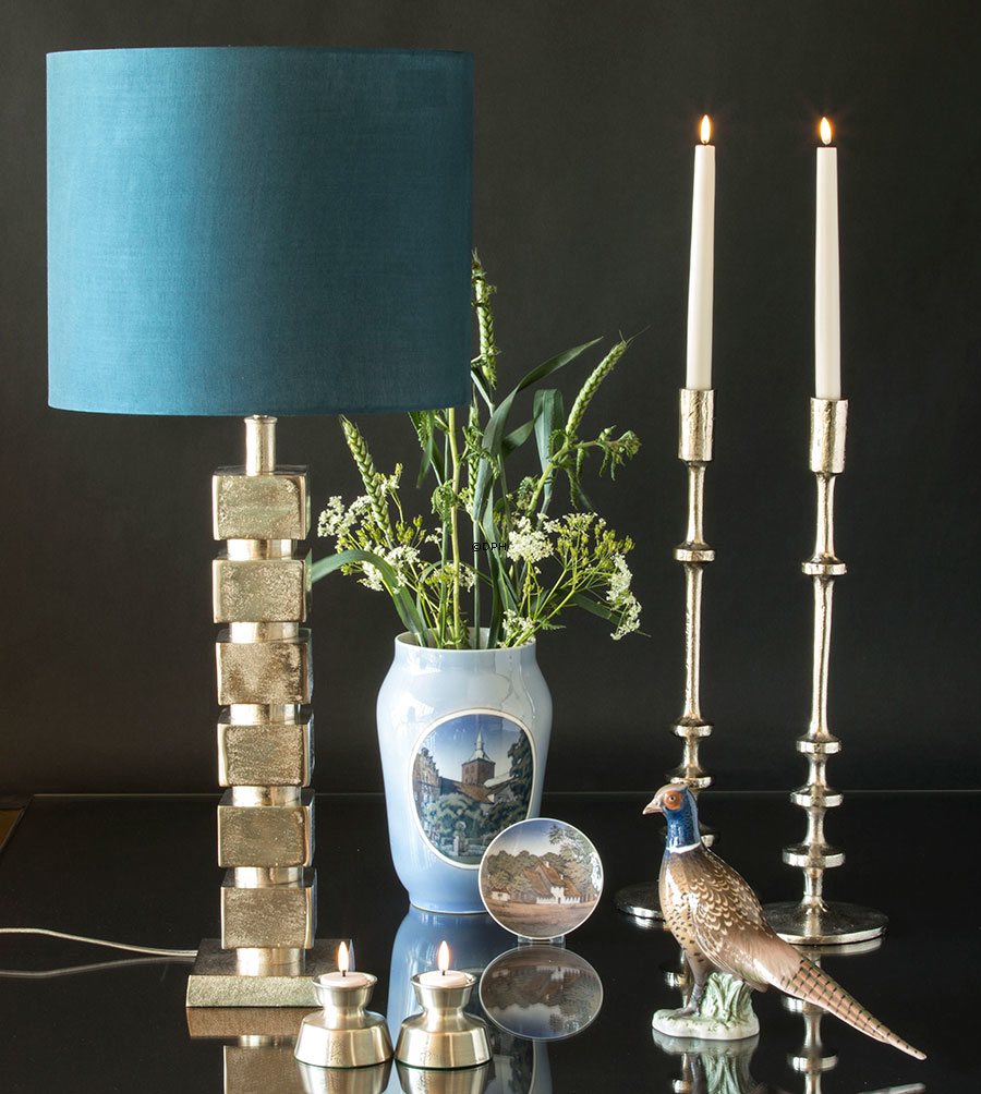 Fasanenhahn steht, Figur Bing & Gröndahl, Vogelfigur Nr. 2389