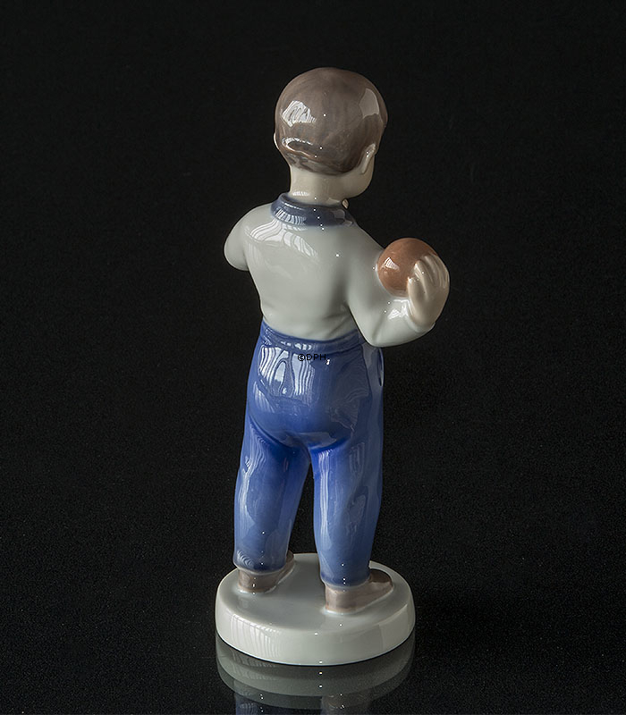 Was nun, Junge macht sich Sorgen, Bing & Gröndahl Figur Nr. 2403