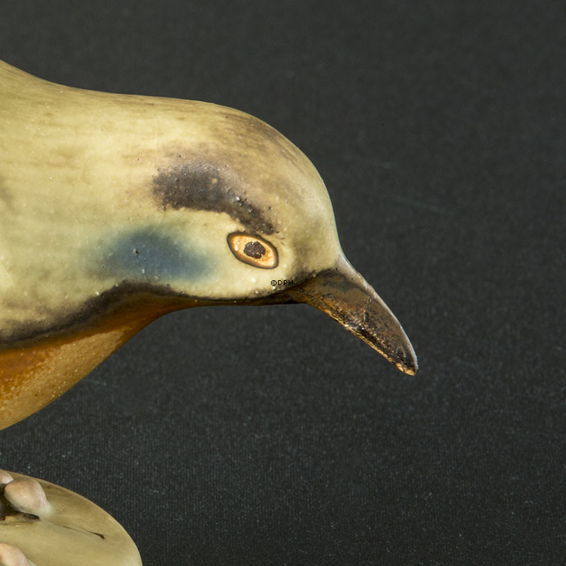 Amsel, Bing & Gröndahl Steingut Vogel Figur Nr. 2405