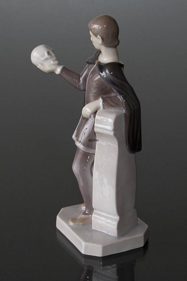 Hamlet, sein oder nichtsein, das ist hier die Frage, Bing & Gröndahl Figur Nr. 2408