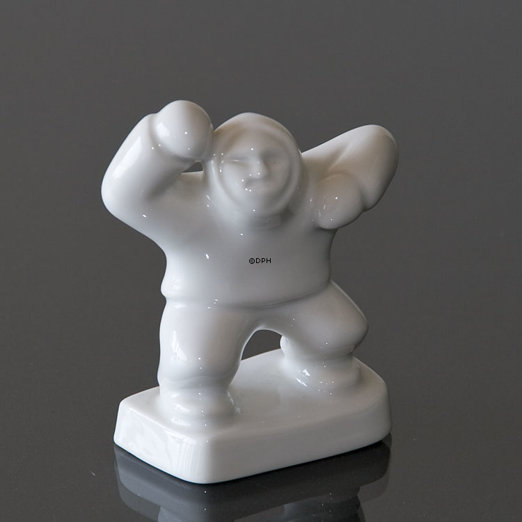 Inuit (Grönländer), Bing & Gröndahl Figur Nr. 2411