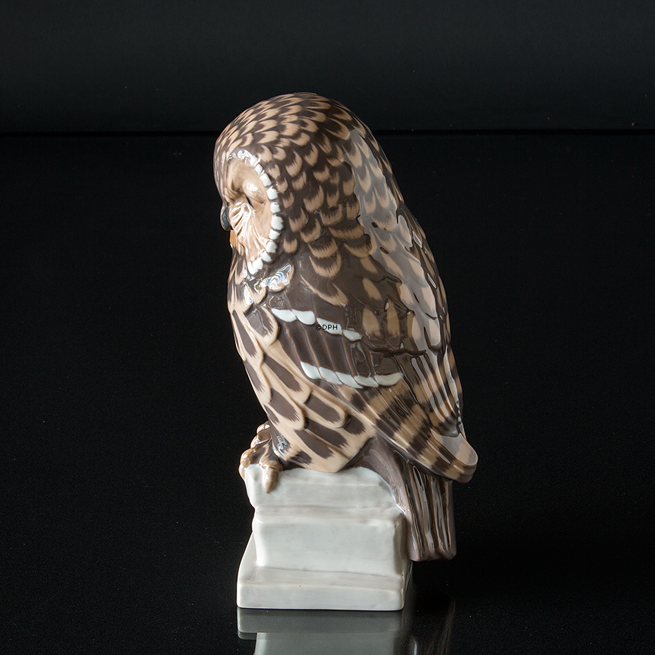 Steinkauz, Bing & Gröndahl Vogelfigur Nr. 2424