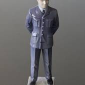 Militärpilot in Uniform, Bing & Gröndahl Figur