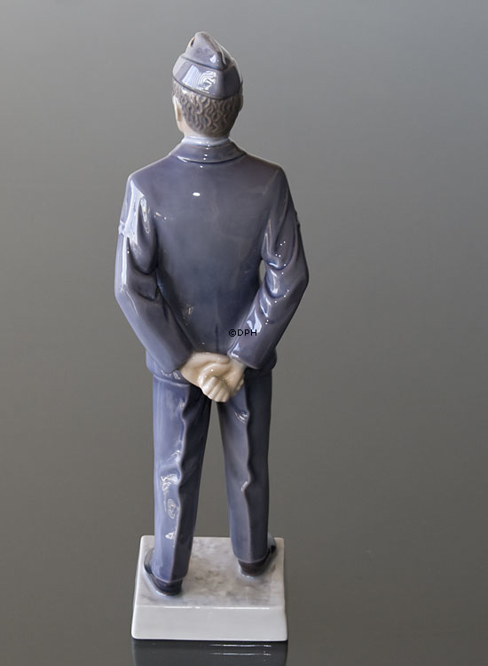 Militärpilot in Uniform, Bing & Gröndahl Figur nr. 2445