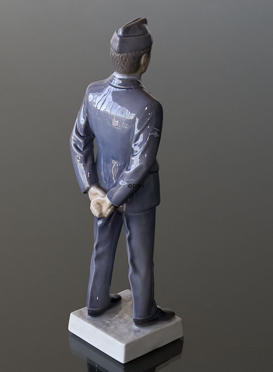 Militärpilot in Uniform, Bing & Gröndahl Figur nr. 2445