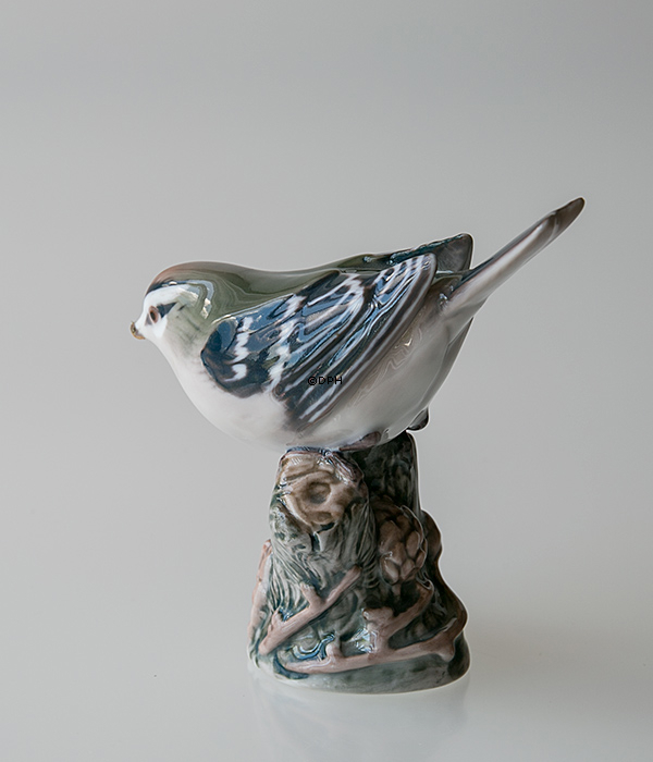 WintergoldKüken, Bing & Gröndahl Vogelfigur Nr. 2458