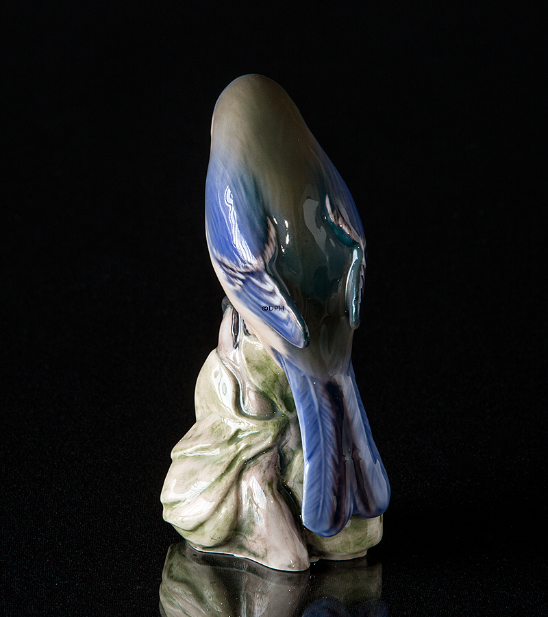 Blaumeise, Bing & Gröndahl Vogelfigur Nr. 2463