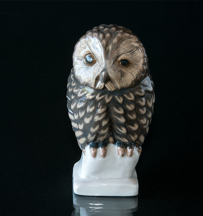 Kleine Eule, Bing & Gröndahl Vogelfigur Nr. 2469