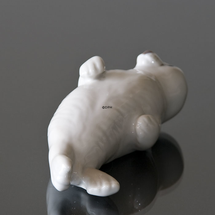 Robben auf dem Rücken, Bing & Gröndahl Figur Nr. 542 oder 2471