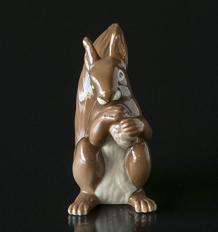 Eichhörnchen, Bing & Gröndahl Figur Nr. 2474