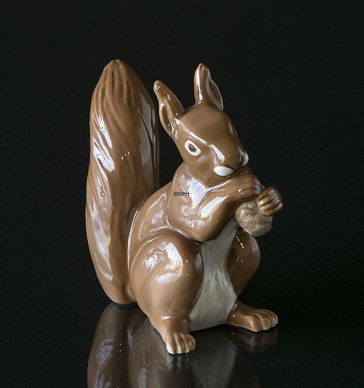 Eichhörnchen, Bing & Gröndahl Figur Nr. 2474