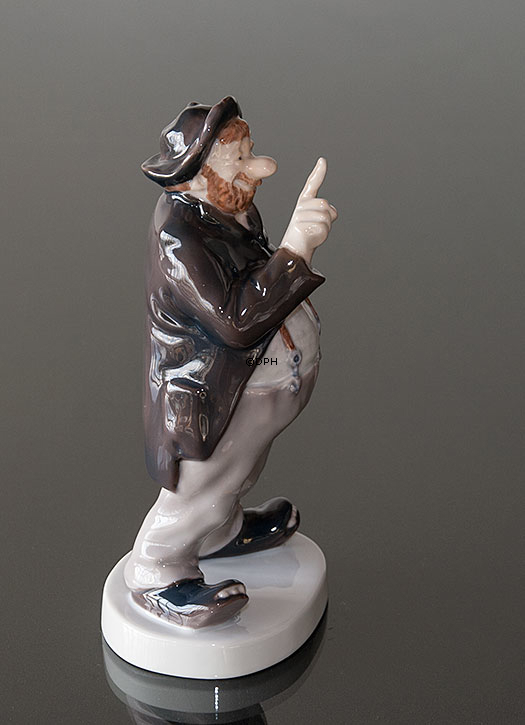 Sokrates, Bing & Gröndahl Vagabunden Figur Nr. 2477