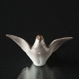 Sperling mit ausgebreiteten Flügeln, Bing & Gröndahl Vogelfigur Nr. 2491