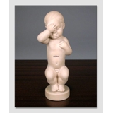 Svend Lindhart Nichts sehen, Bing & Gröndahl Terrakottafigur Figur Nr. 2497