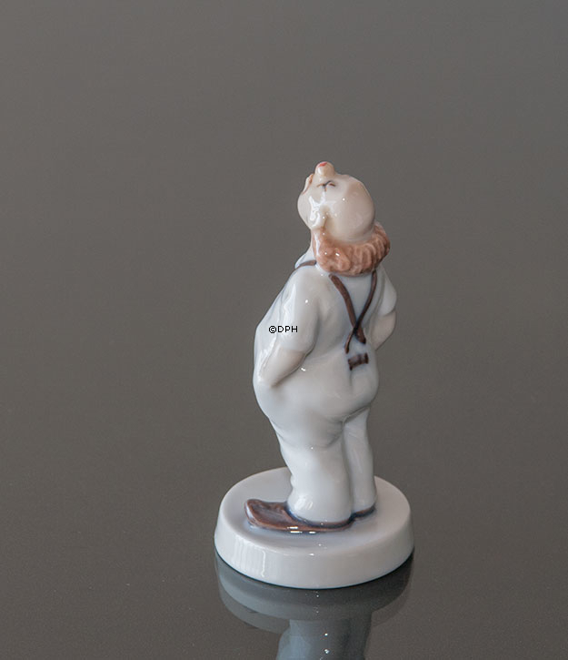 Clown mit den Händen in den Taschen, Bing & Gröndahl Figur Nr. 510 oder 2510