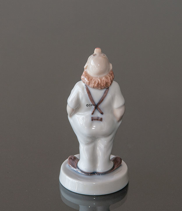 Clown mit den Händen in den Taschen, Bing & Gröndahl Figur Nr. 510 oder 2510