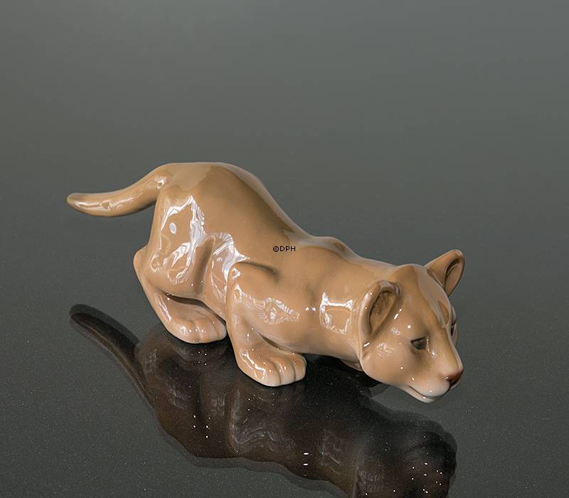 Löwenjunges, Bing & Gröndahl Figur Nr. 2529