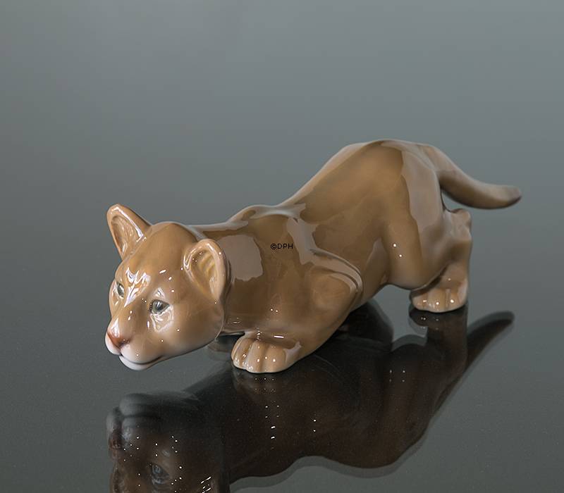 Löwenjunges, Bing & Gröndahl Figur Nr. 2529