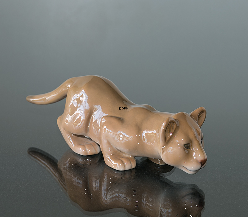 Löwenjunges, Bing & Gröndahl Figur Nr. 2529