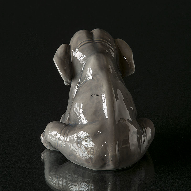 Sitzender Elefant, Bing & Gröndahl Figur Nr. 2573
