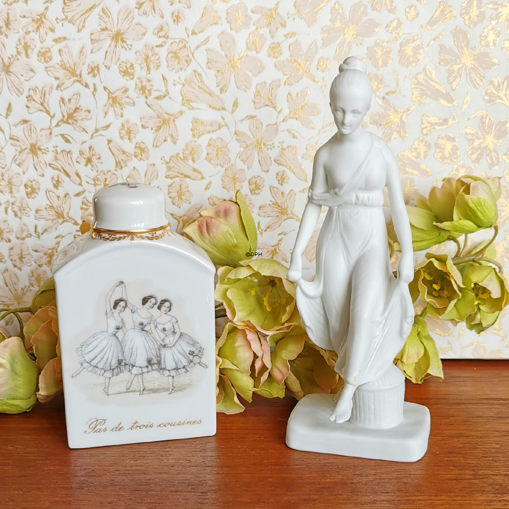 Tanzendes junges Mädchen, Ballerina, Bing & Gröndahl Figur Nr. 2997