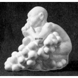Kind mit Trauben, Bing & Gröndahl Figur Nr. 4021