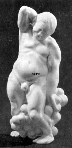 Mann mit Trauben, Bing & Gröndahl Figur Nr. 4025