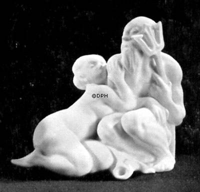 Neptun und Frau, Bing & Gröndahl Figur Nr. 4030