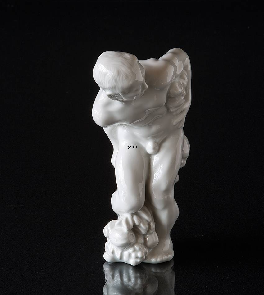 Mann und Kind mit Überschuss von Früchte (Kain), Bing & Gröndahl Figur Nr. 4032