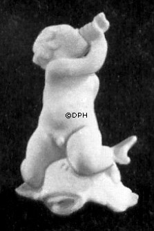 Junge mit Muschel, Bing & Gröndahl Figur Nr. 36 oder 4036