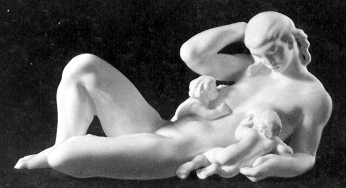 Mutter Nil, Bing & Gröndahl Figur Nr. 55 oder 4055