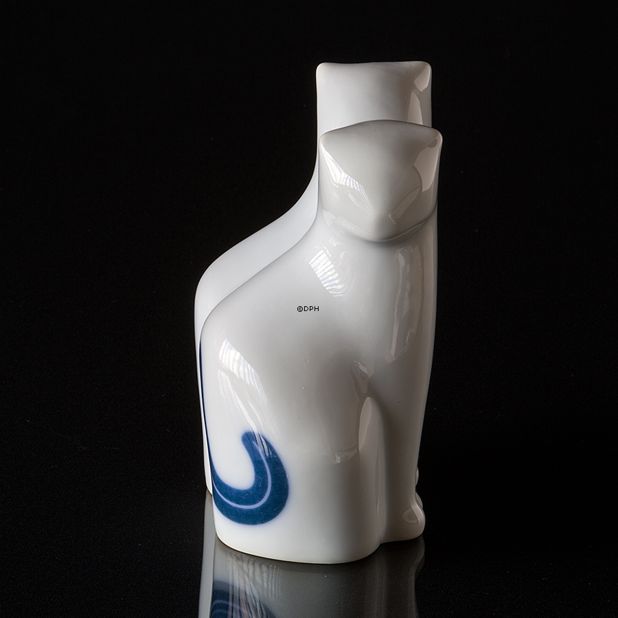 Paar Katzen, Bing & Gröndahl Figur Nr. 4201