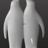 Paar Pinguine, Bing & Gröndahl Figur Nr. 4205, entworfen von Agnethe Jørgen...