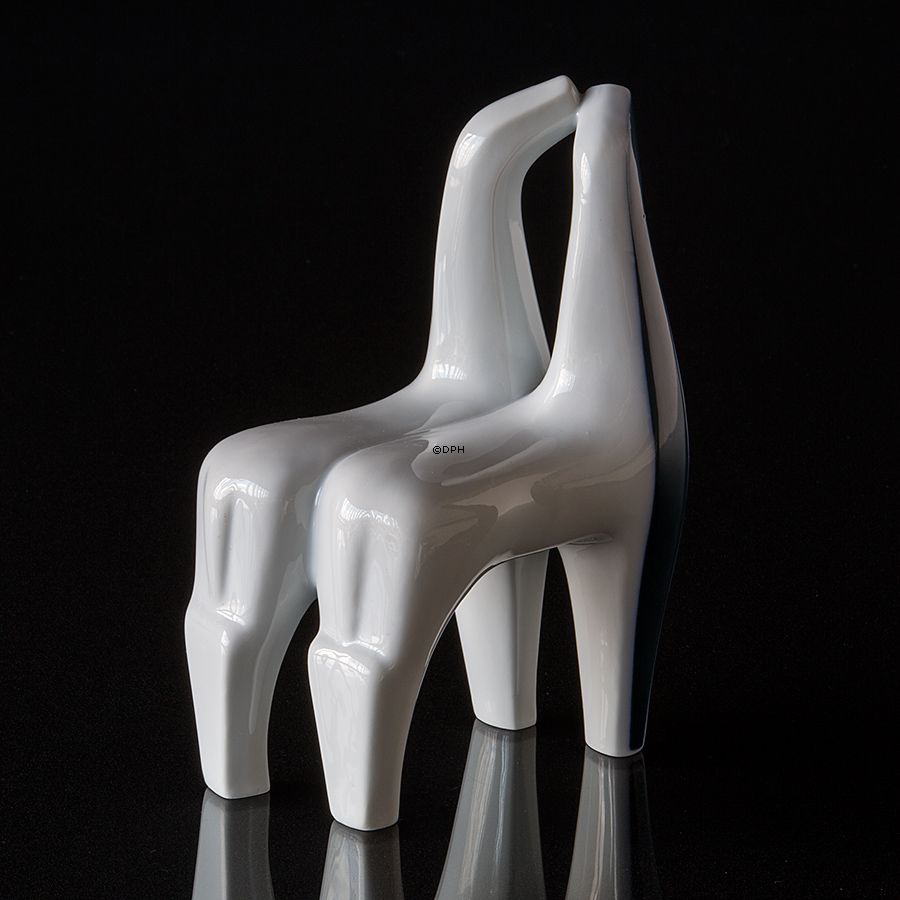 Pferde in Paaren, Bing & Gröndahl Figur Nr. 4208