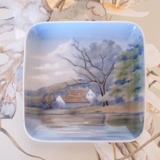 Schale mit Landschifft, Bing & Gröndahl Nr. 4564-455