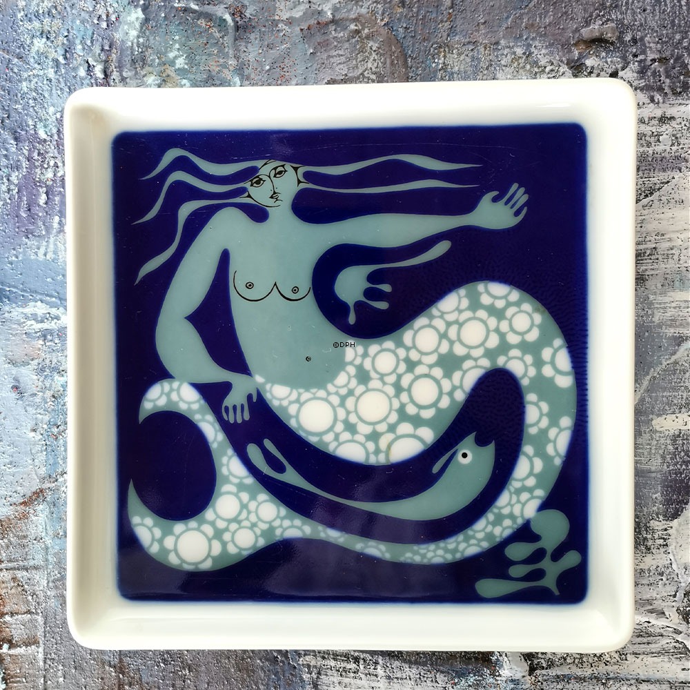 Schale mit Meerjungfrau, Bing & Gröndahl Nr. 4737-363