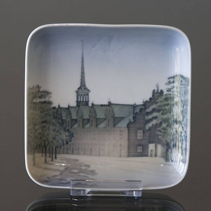 Schale mit Blick auf die Straße, Bing & Gröndahl Nr. 539-455