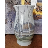 Vase mit Birkenbäumen, Bing & Gröndahl Nr. 545-5440