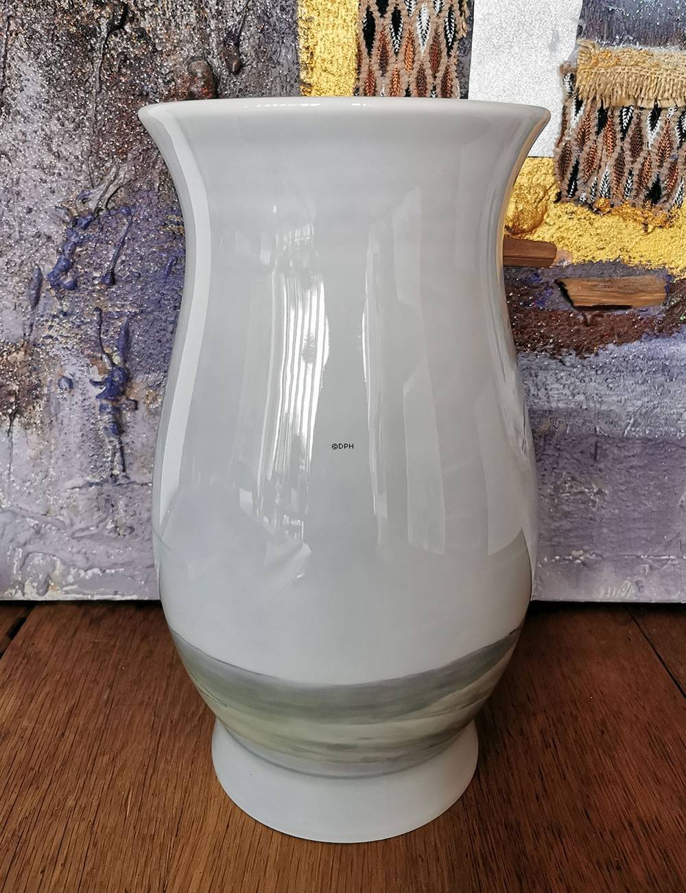 Vase mit Birkenbäumen, Bing & Gröndahl Nr. 545-5440