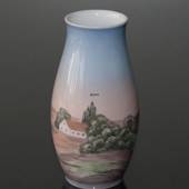 Vase mit Landschaft, Bing & Gröndahl Nr. 602-5249