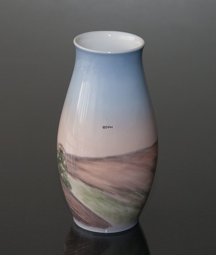 Vase mit Landschaft, Bing & Gröndahl Nr. 602-5249