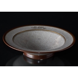 Schale grau Craquele, Bing & Gröndahl Nr. 613