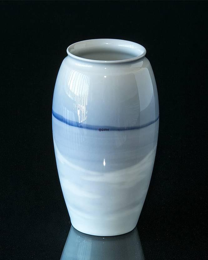 Vase mit Winterlandschaft, Bing & Gröndahl Nr. 640-5254